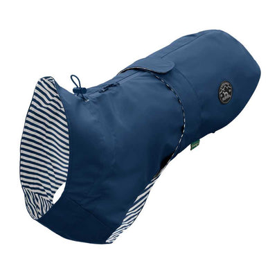 Hunter Milford Raincoat for Dogs with Harness Opening, Blue