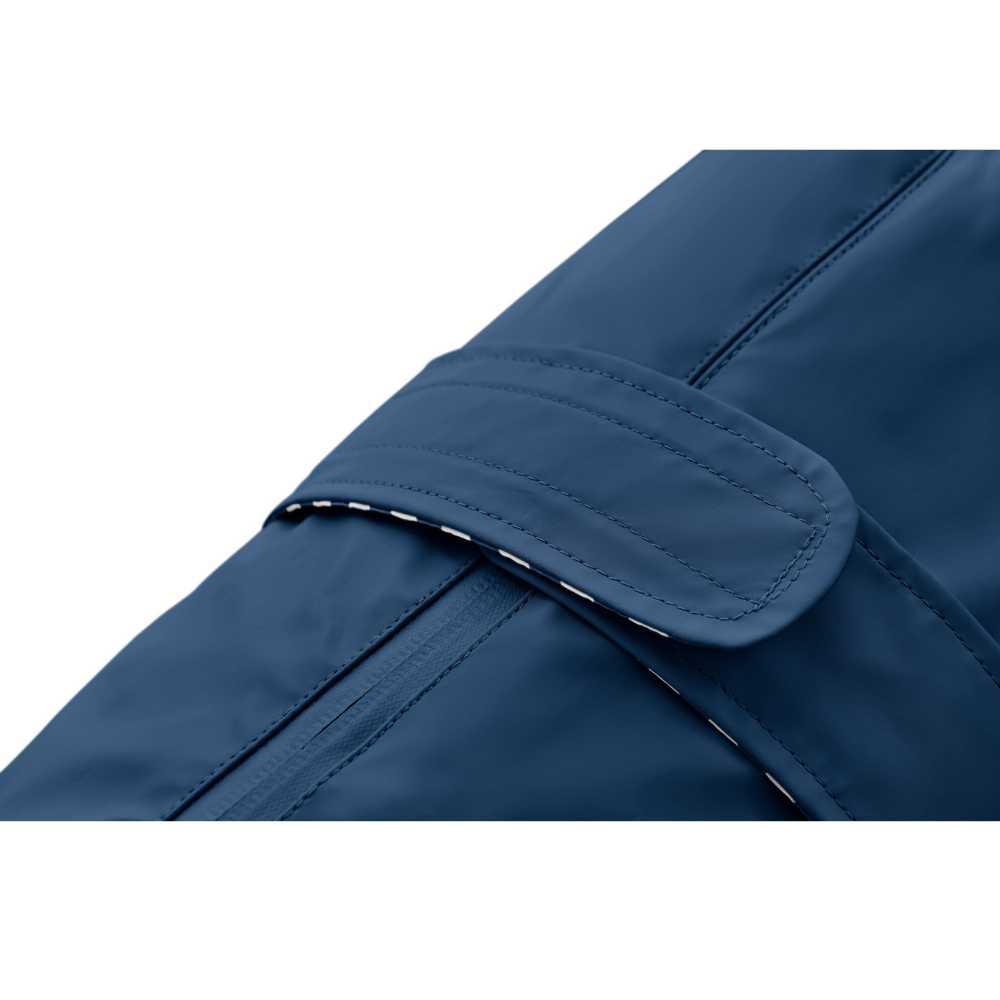 Hunter Milford Raincoat for Dogs with Harness Opening, Blue