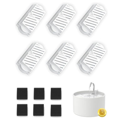 Ecoflow Fountain Replacement Filter - 8 Pack