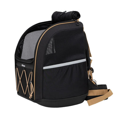 Ibiyaya Champion Large Dog Backpack, Black