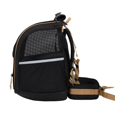 Ibiyaya Champion Large Dog Backpack, Black