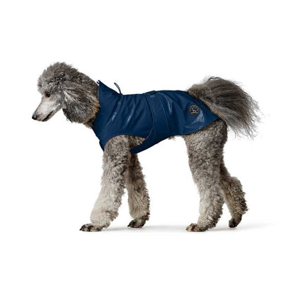 Hunter Milford Raincoat for Dogs with Harness Opening, Blue