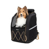 Ibiyaya Champion Large Dog Backpack, Black