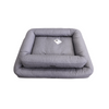 T&S Bolster Dog Lounge, Steel Grey