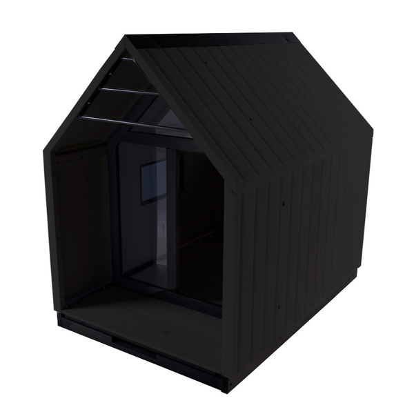 Nordic Modern Dog House Black Modern Pets
