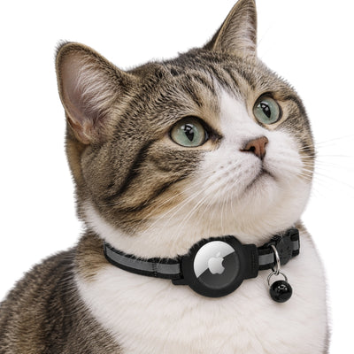 Cat Collar with Airtag Holder