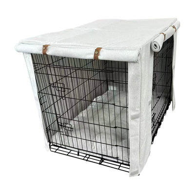 Premium Dog Crate Cover, Bone