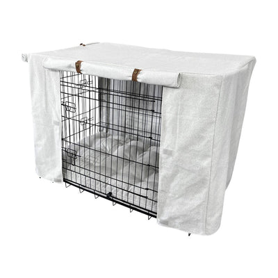 Premium Dog Crate Cover, Bone