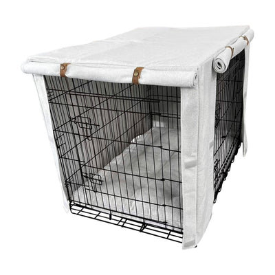 Premium Dog Crate Cover, Bone