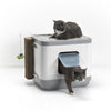 Moderna Cat Concepts 3-in-1 Cat Litter Box, Bed and Scratching Post