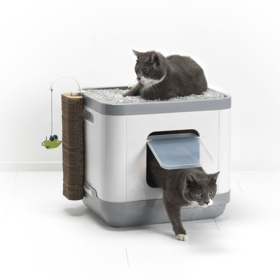 Moderna Cat Concepts 3-in-1 Cat Litter Box