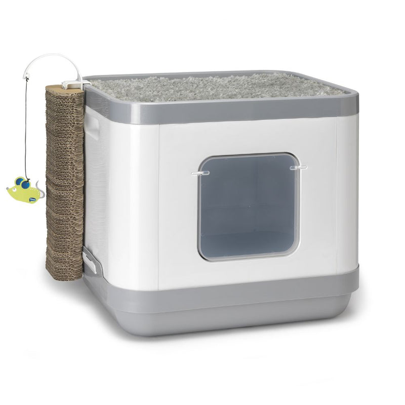 Moderna Cat Concepts 3in1 Cat Litter Box, Bed and Scratching Post