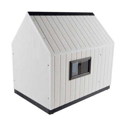 Nordic Modern Dog House, White