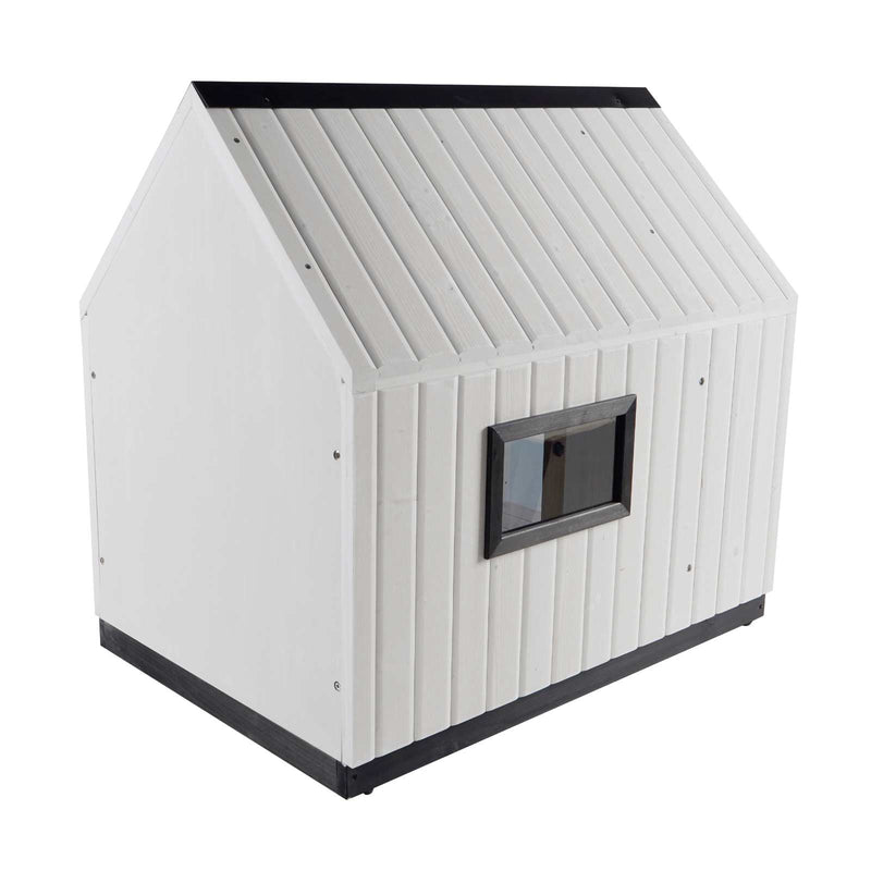 Nordic Modern Dog House, White