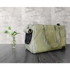 Ibiyaya Canvas Pet Tote Bag Soft Pet Carrier, Olive Green