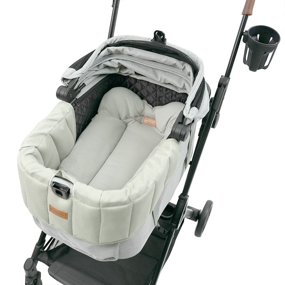 Ibiyaya All Season Pet Stroller Cushion Set, Thames Green