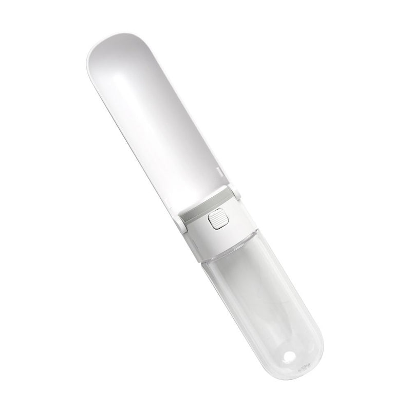 Ibiyaya PupOasis Fold & Go Dog Water Bottle, White