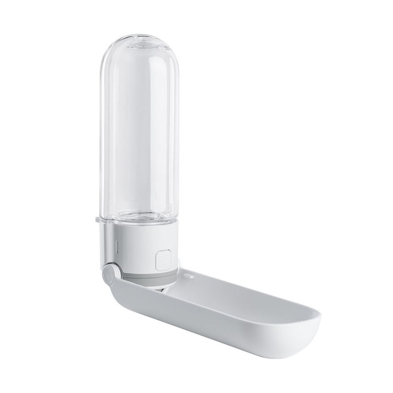 Ibiyaya PupOasis Fold & Go Dog Water Bottle, White