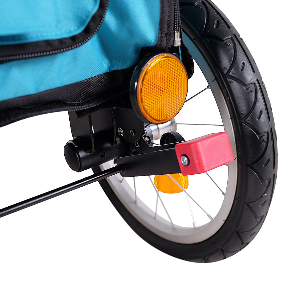 Ibiyaya Happy Pet V2 Bike Trailer & Jogger, Ocean Blue