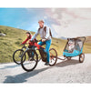 Ibiyaya Happy Pet V2 Bike Trailer & Jogger, Ocean Blue