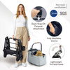 Ibiyaya Tinker Small Detachable Pet Stroller, Sage Green