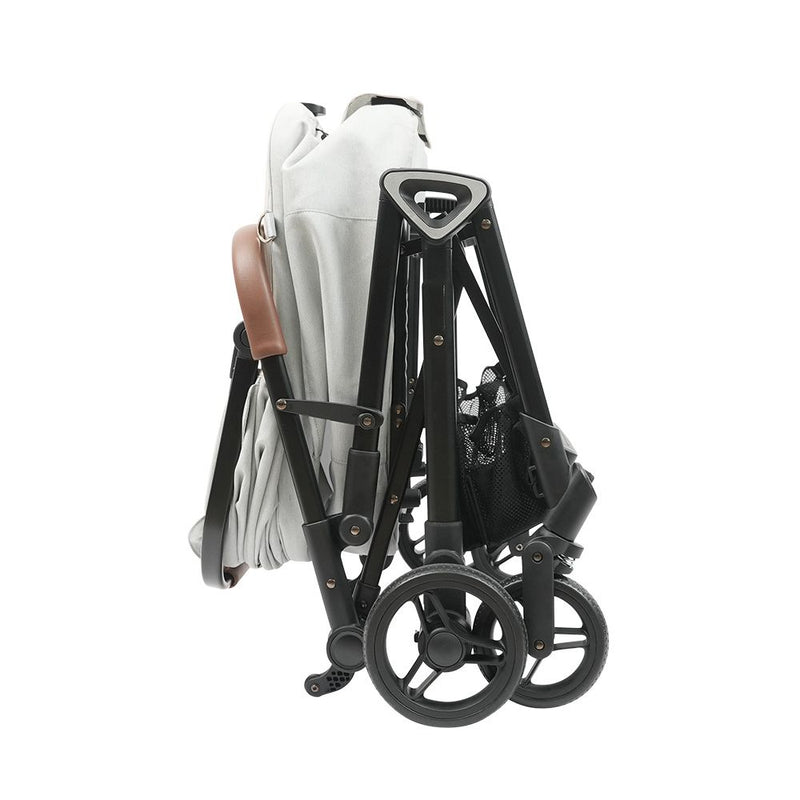 Ibiyaya Tinker Small Detachable Pet Stroller, Silver Grey