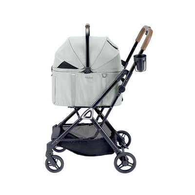 Ibiyaya Tinker Small Detachable Pet Stroller, Sage Green