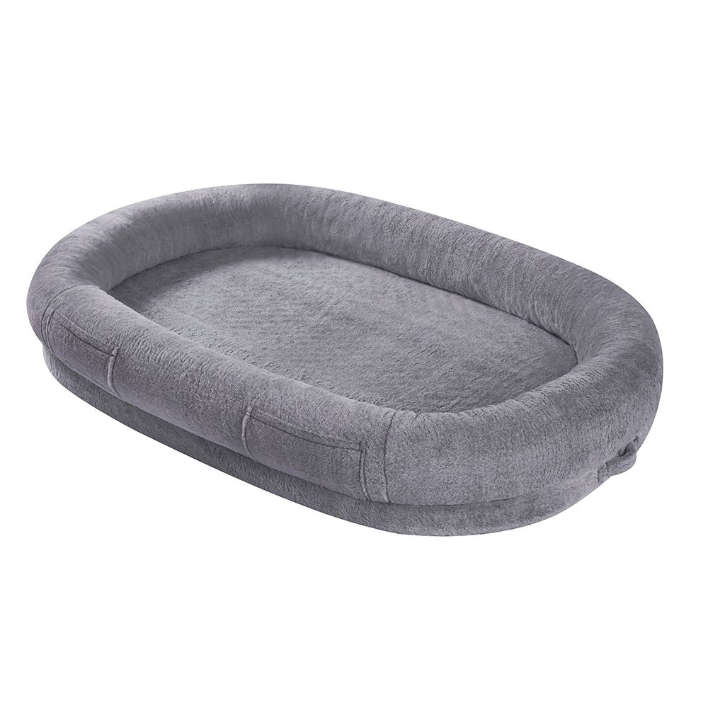 Comfort Plus Human Dog Bed, Dark Grey