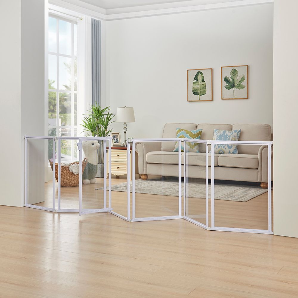 Clear Panel Pet Gate and Playpen