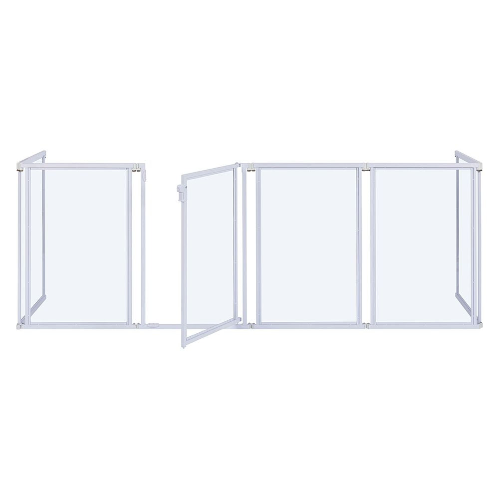Clear Panel Pet Gate and Playpen