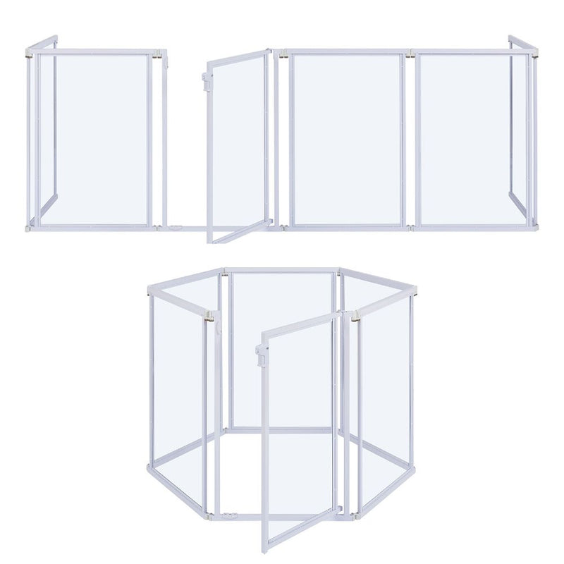 Clear Panel Pet Gate and Playpen