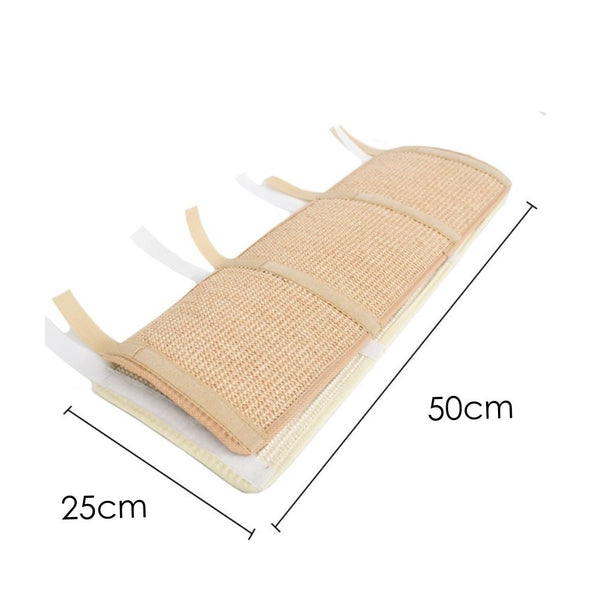 Wrap Around Cat Scratcher Mat, Beige Modern Pets