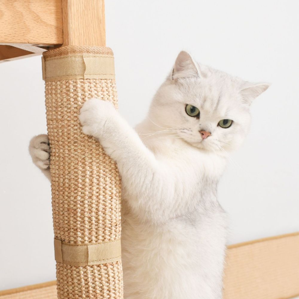 Wrap Around Cat Scratcher Mat, Grey Modern Pets