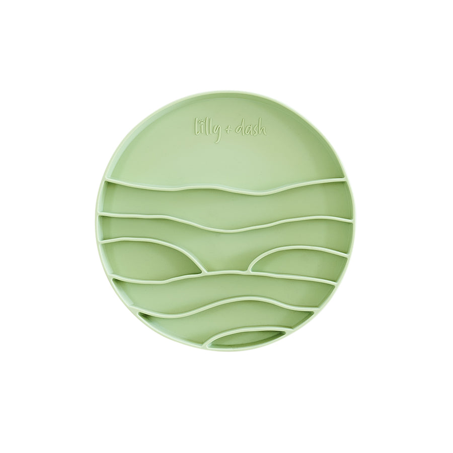 Lick Mat Insert for Ceramic Dog Bowl, Mint