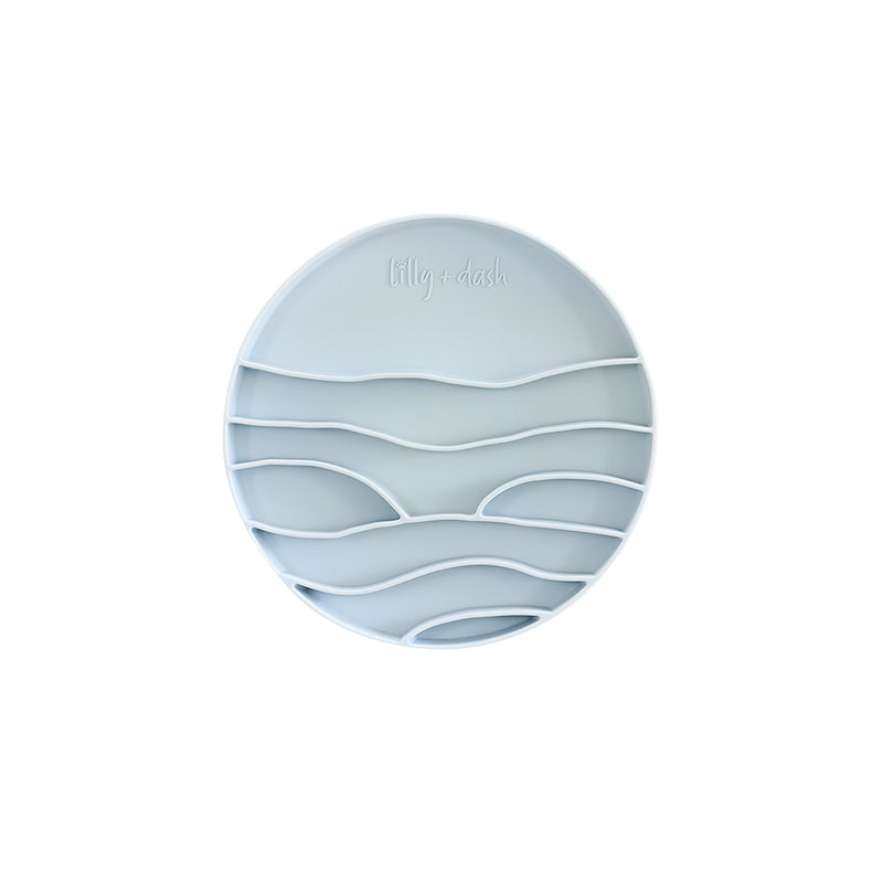 Lick Mat Insert for Ceramic Dog Bowl, Sky