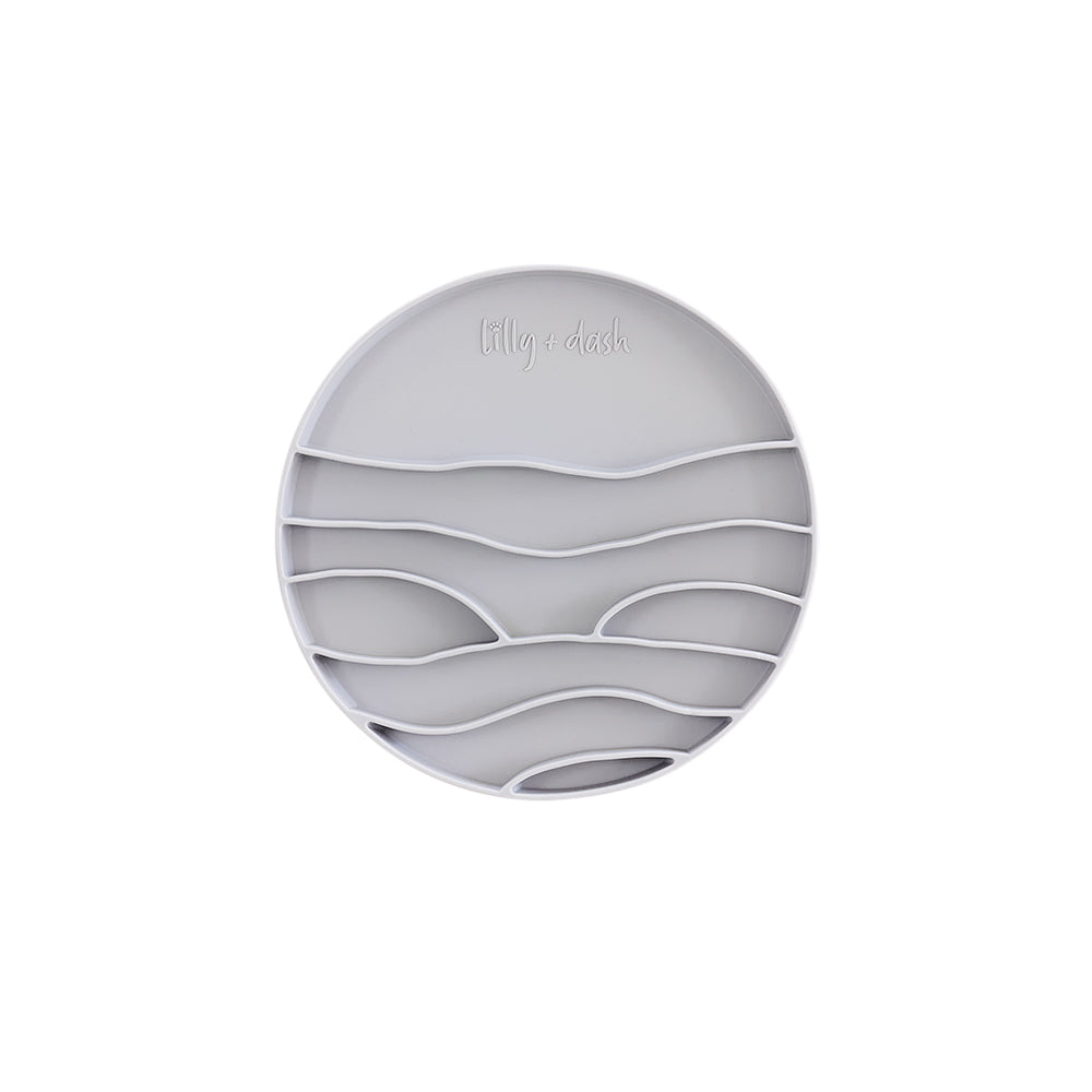 Lick Mat Insert for Ceramic Dog Bowl, Slate