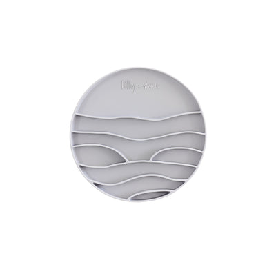 Lick Mat Insert for Ceramic Dog Bowl, Slate