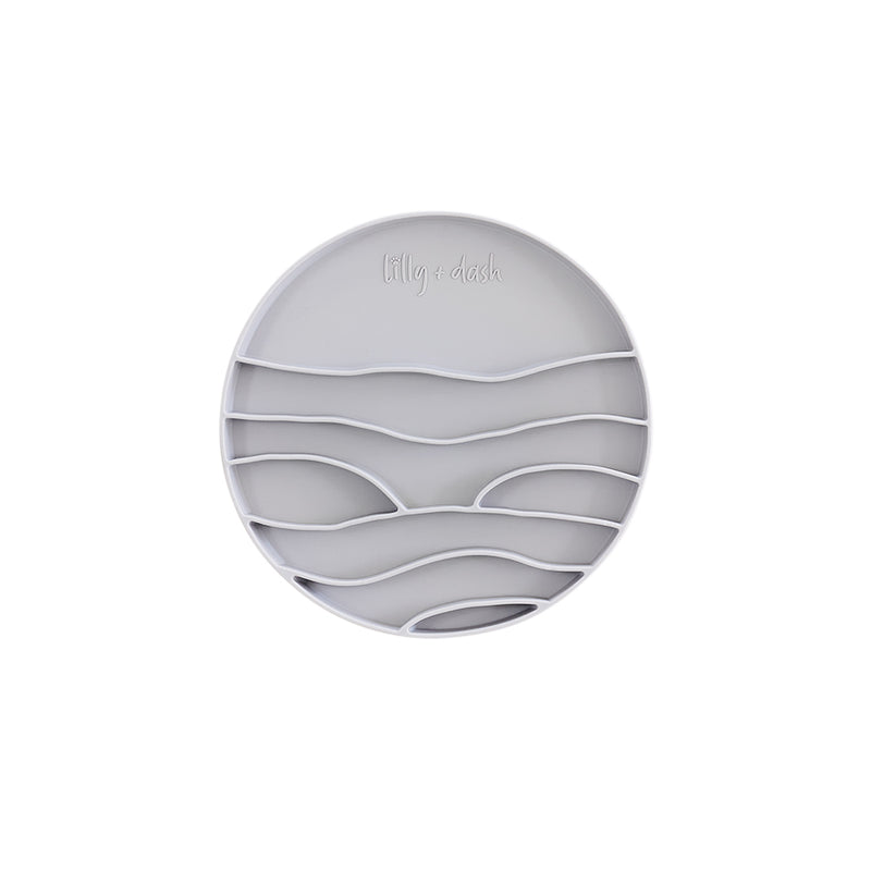 Lick Mat Insert for Ceramic Dog Bowl, Slate