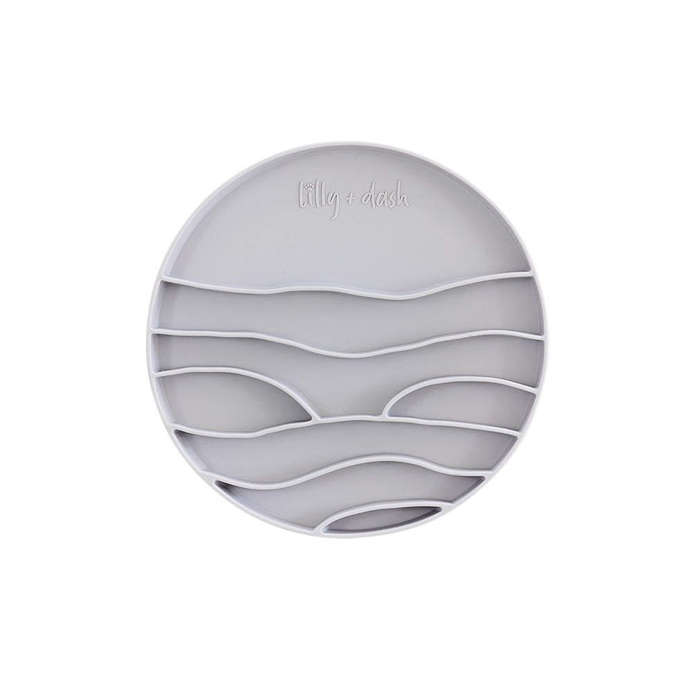 Lick Mat Insert for Ceramic Dog Bowl, Slate