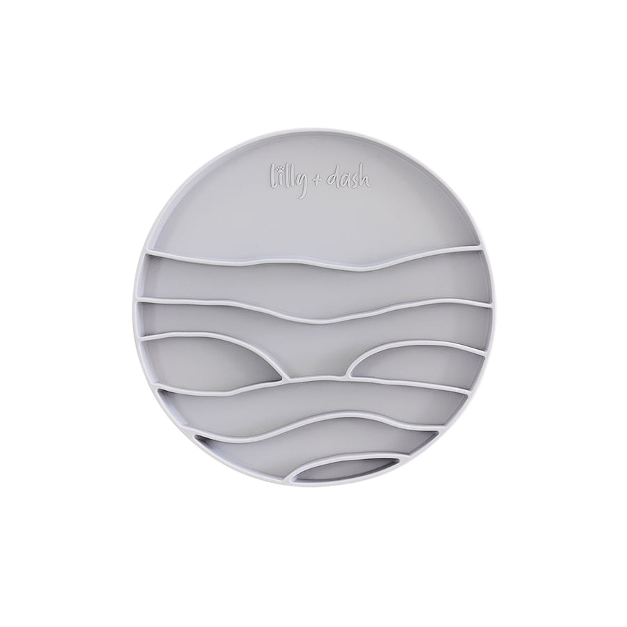 Lick Mat Insert for Ceramic Dog Bowl, Slate