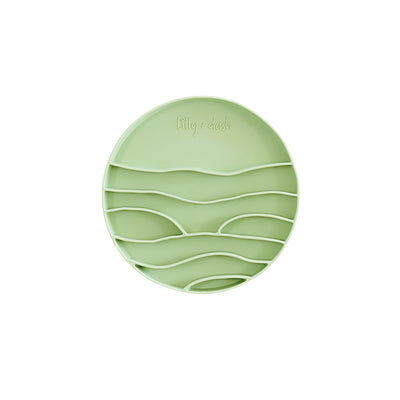 Lick Mat Insert for Ceramic Dog Bowl, Mint