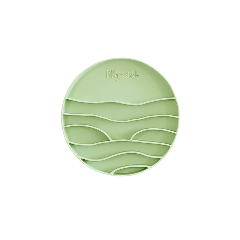 Lick Mat Insert for Ceramic Dog Bowl, Mint