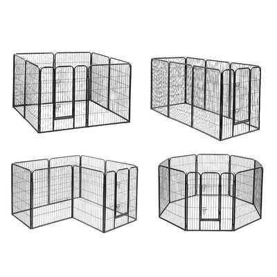 Dog Playpen, Heavy Duty 8 Panel Enclosure