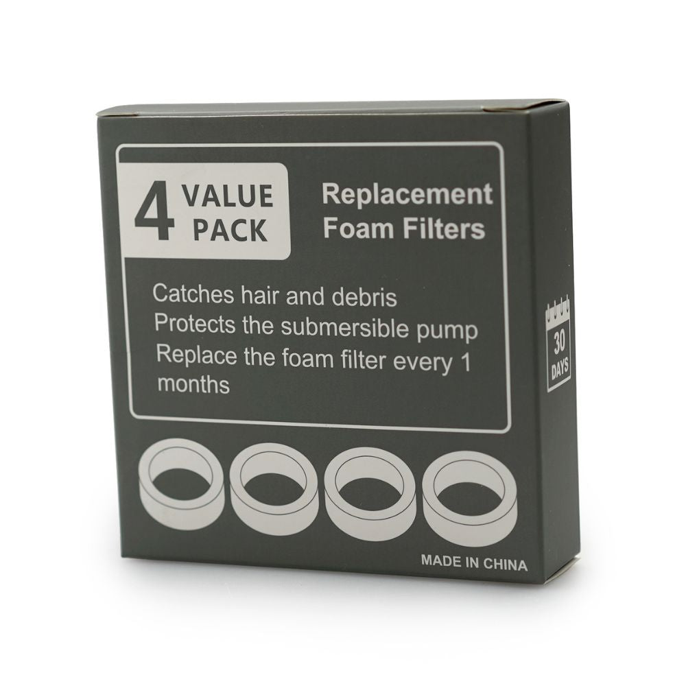 Stainless Steel Fountain Replacement Pump Filter - 4 Pack