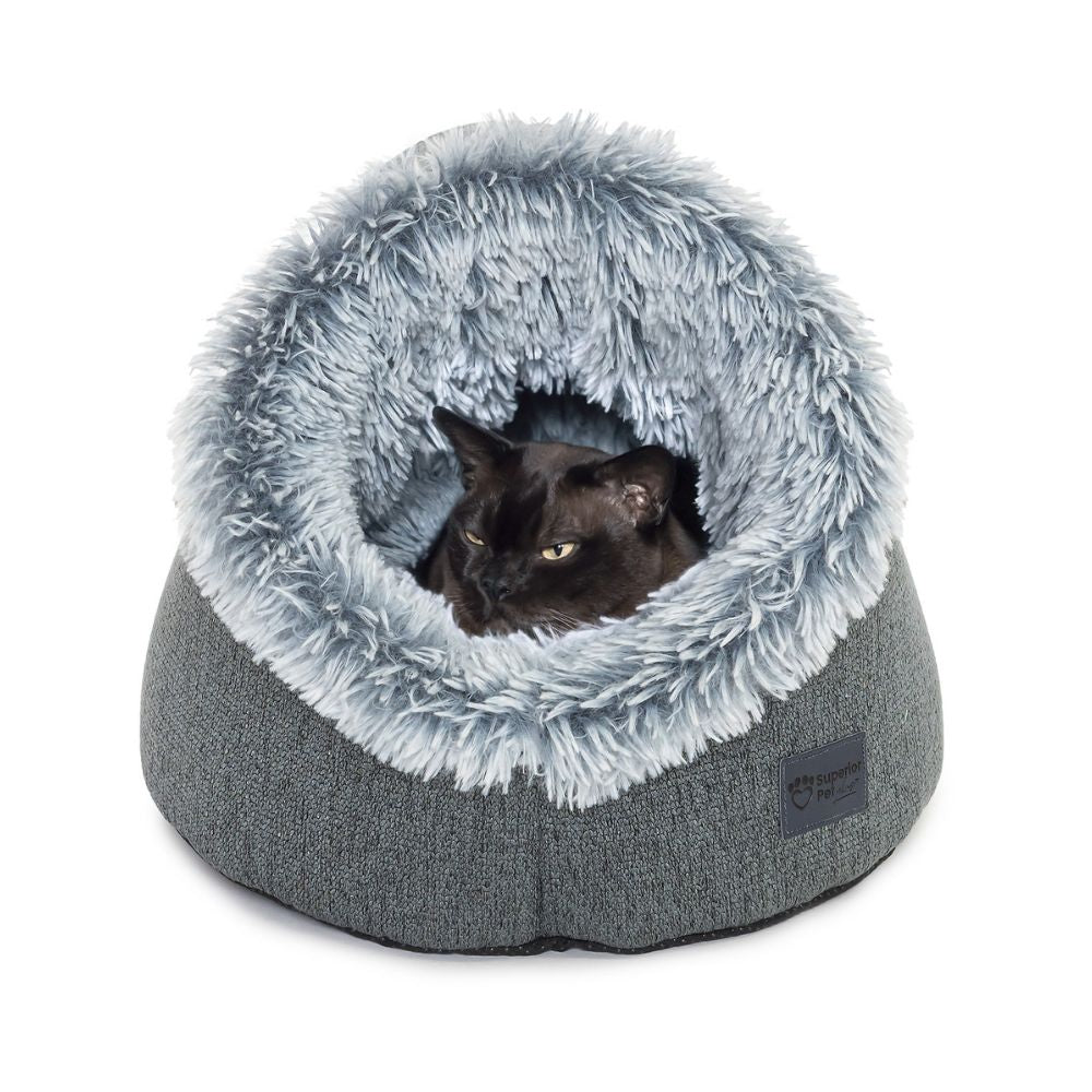 Calming Cat Dome, Dove Grey