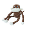 Zippy Paws Crinkle Superman Monkey Long Leg Plush Dog Toy