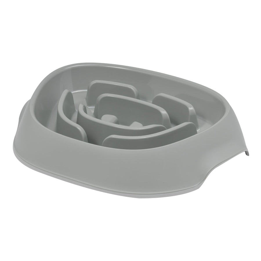 Moderna Slomo Slow Feeder Dog Bowl, Olive Green