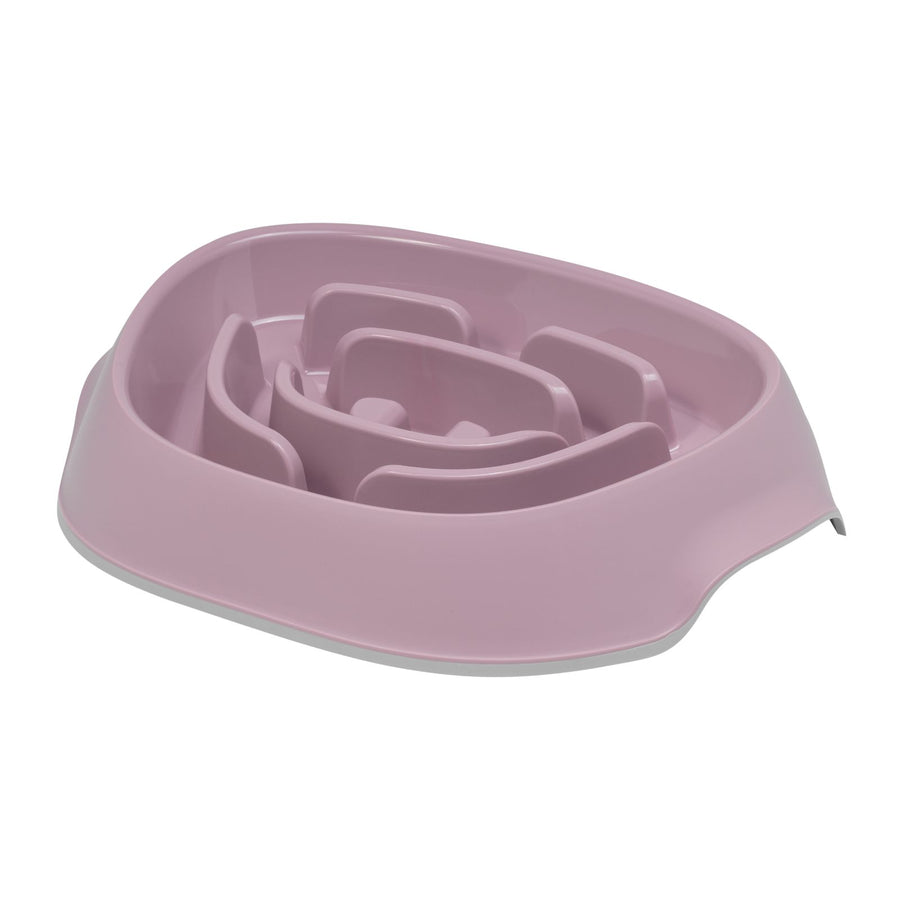 Moderna Slomo Slow Feeder Dog Bowl, Soft Lilac
