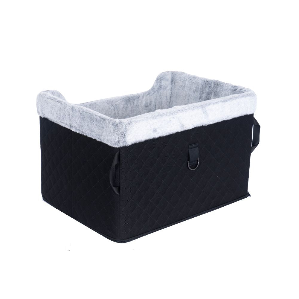 Elevated Dog Car Seat Black | Medium