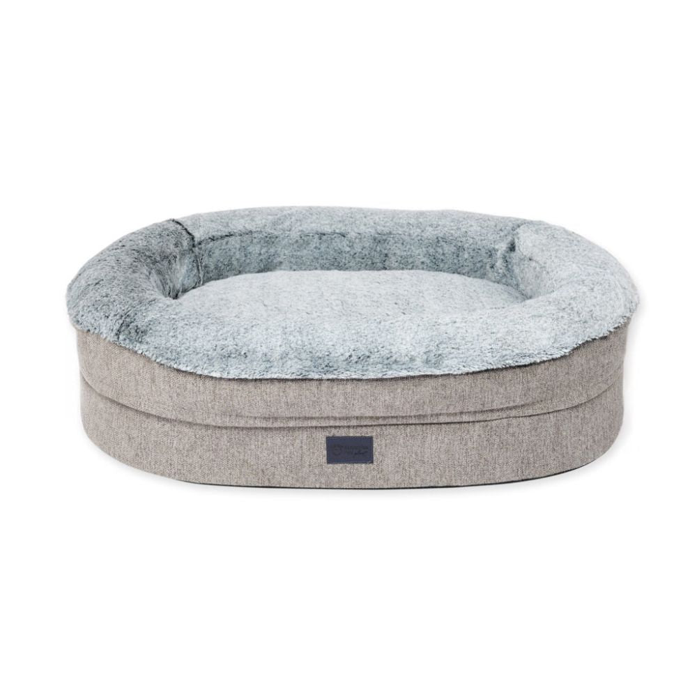 Orthopaedic Memory Rest Dog Bed, Artic Faux Fur